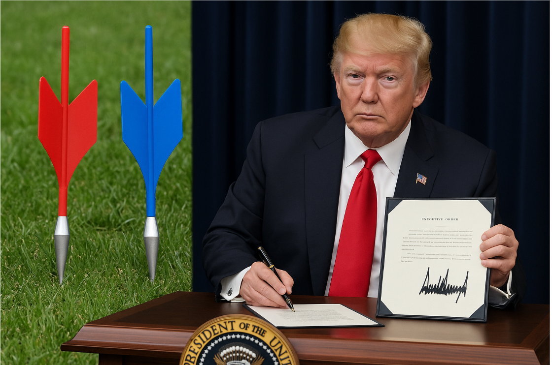 Trump Signs Executive Order Legalizing Lawn Darts, Fires CPSC Chair After Criticism