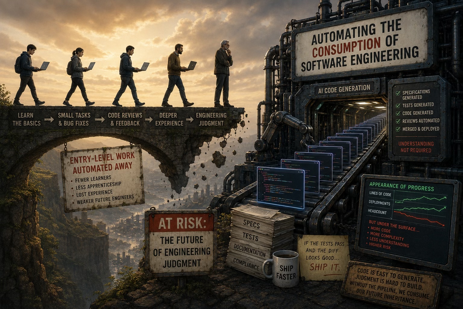 We Are Automating the Consumption of Software Engineering