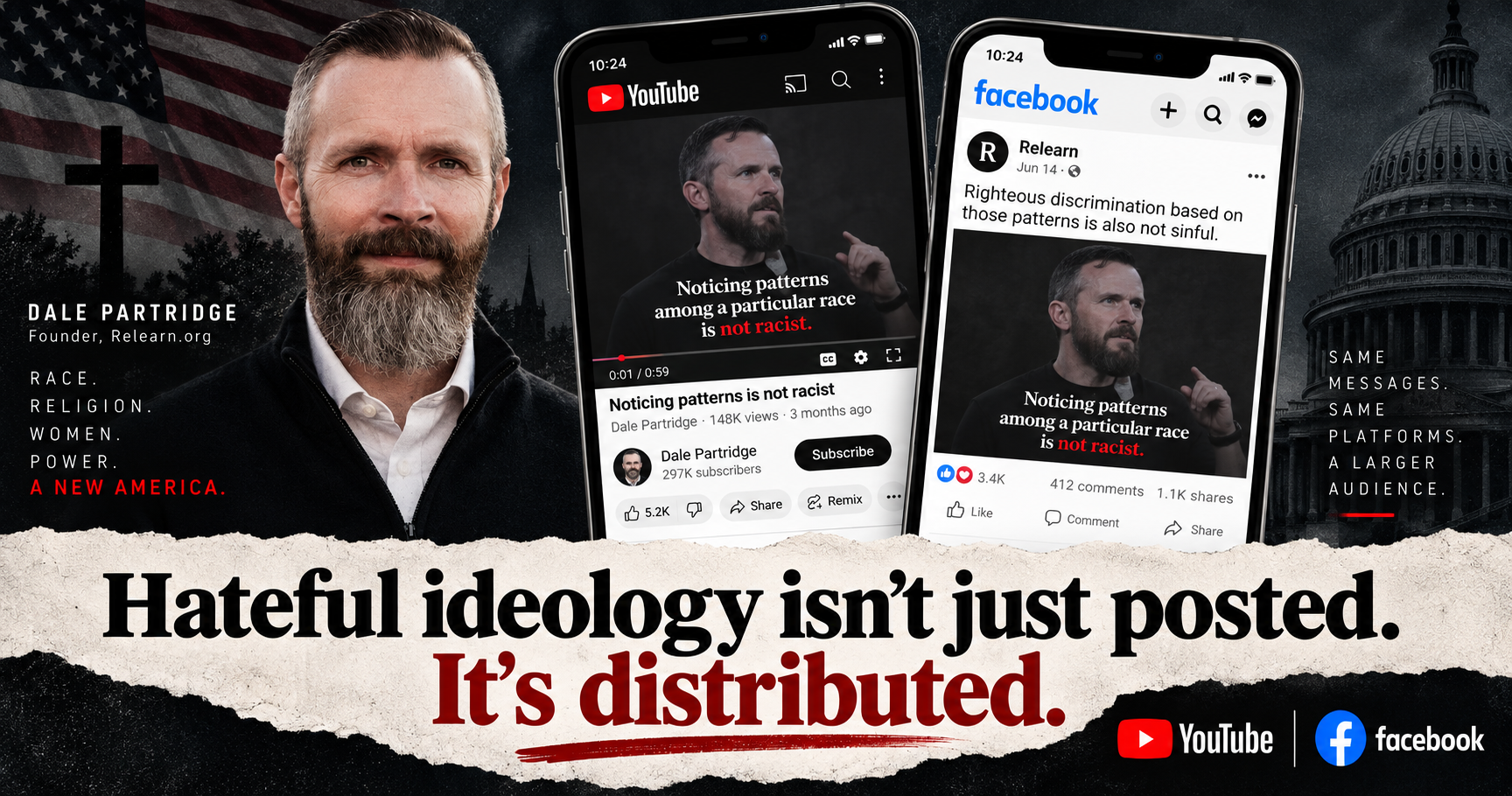 Dale Partridge Is Promoting White Christian Ethnonationalism in Plain Sight