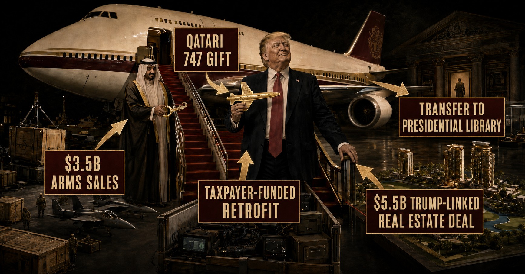 This Was Supposed to Modernize America's Nuclear Missiles. It Paid for Trump's Jet Instead.