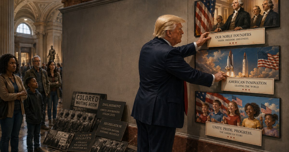 Trump’s Smithsonian Assault Is the Opening Shot of Historical Erasure