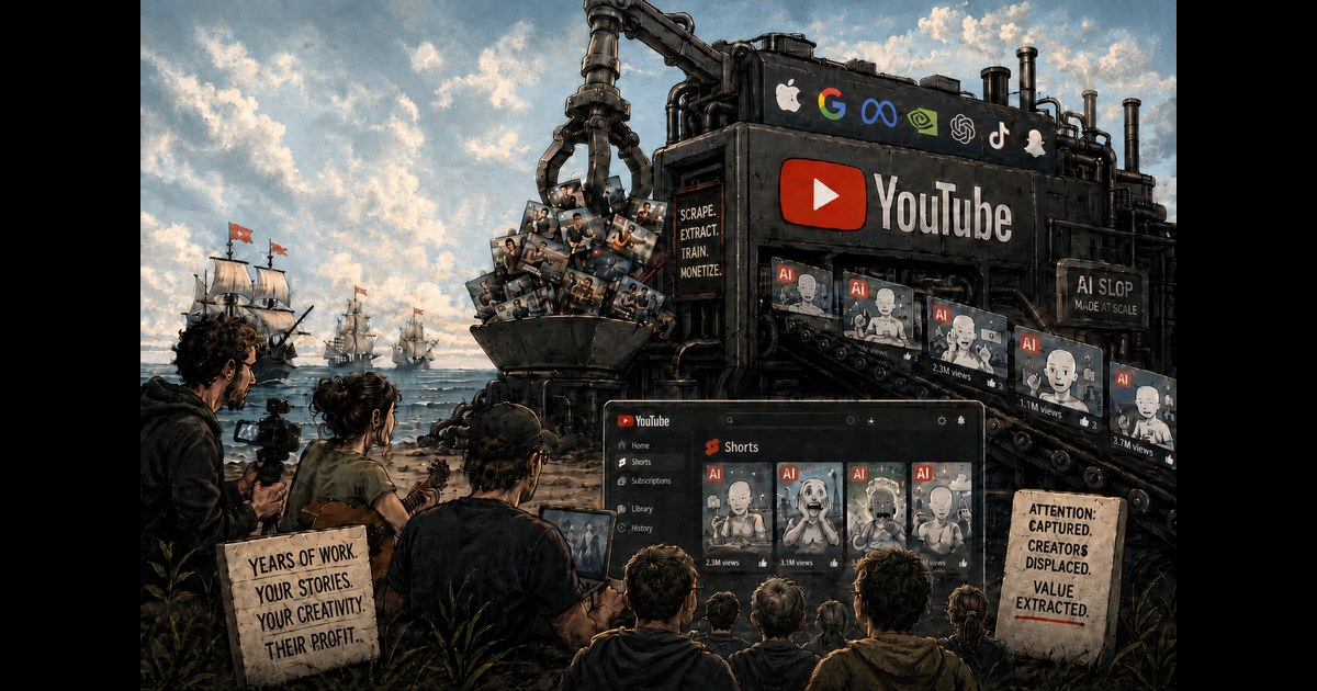 AI Is Intellectual Colonialism: The YouTube Chapter